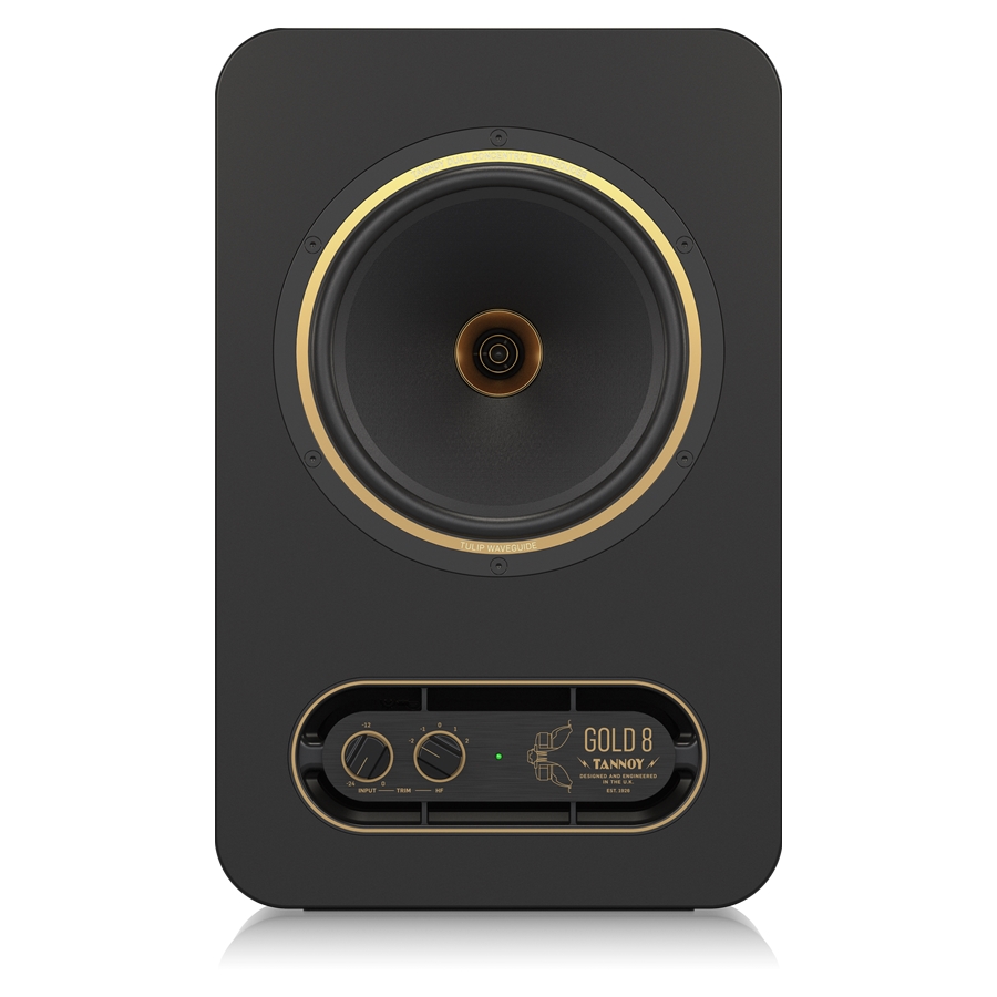 TANNOY - Premium 300-Watt Bi-Amplified Nearfield Studio Reference Monitor with Proprietary 8" Dual Concentric Point Source Technology