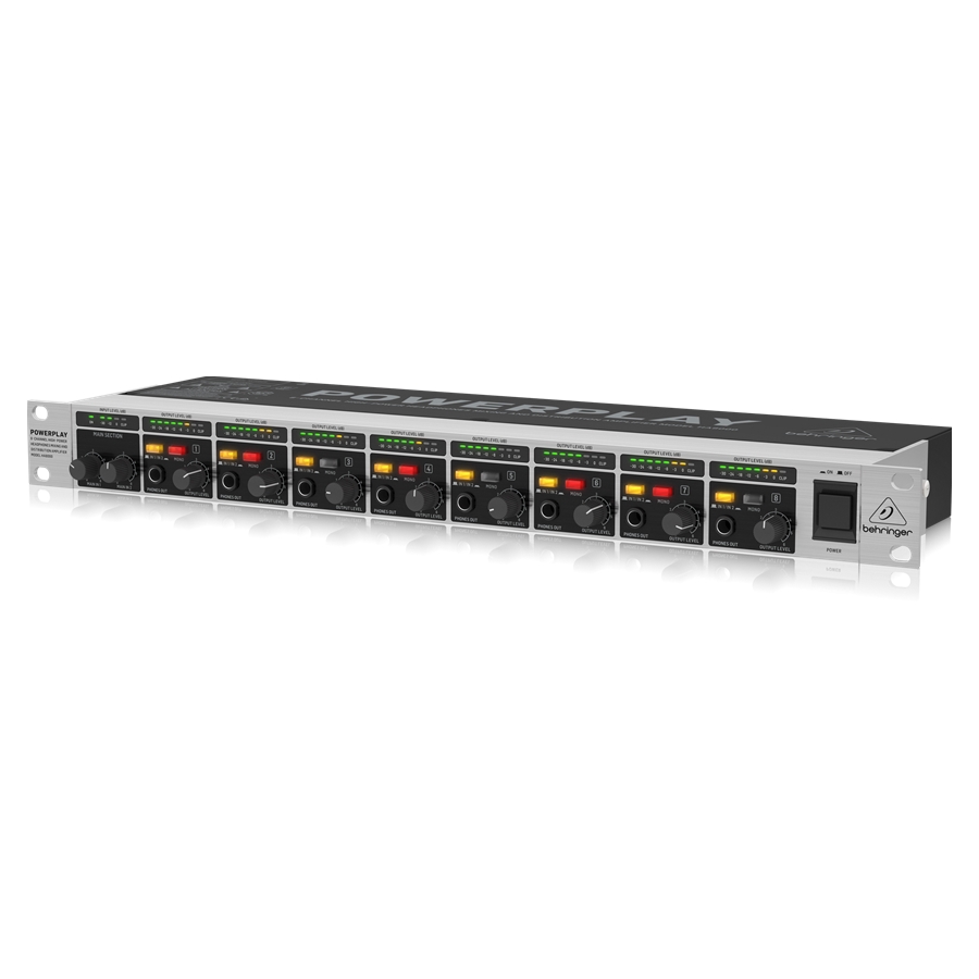 BEHRINGER - 8-Channel High-Power Headphones Mixing and Distribution Amplifier