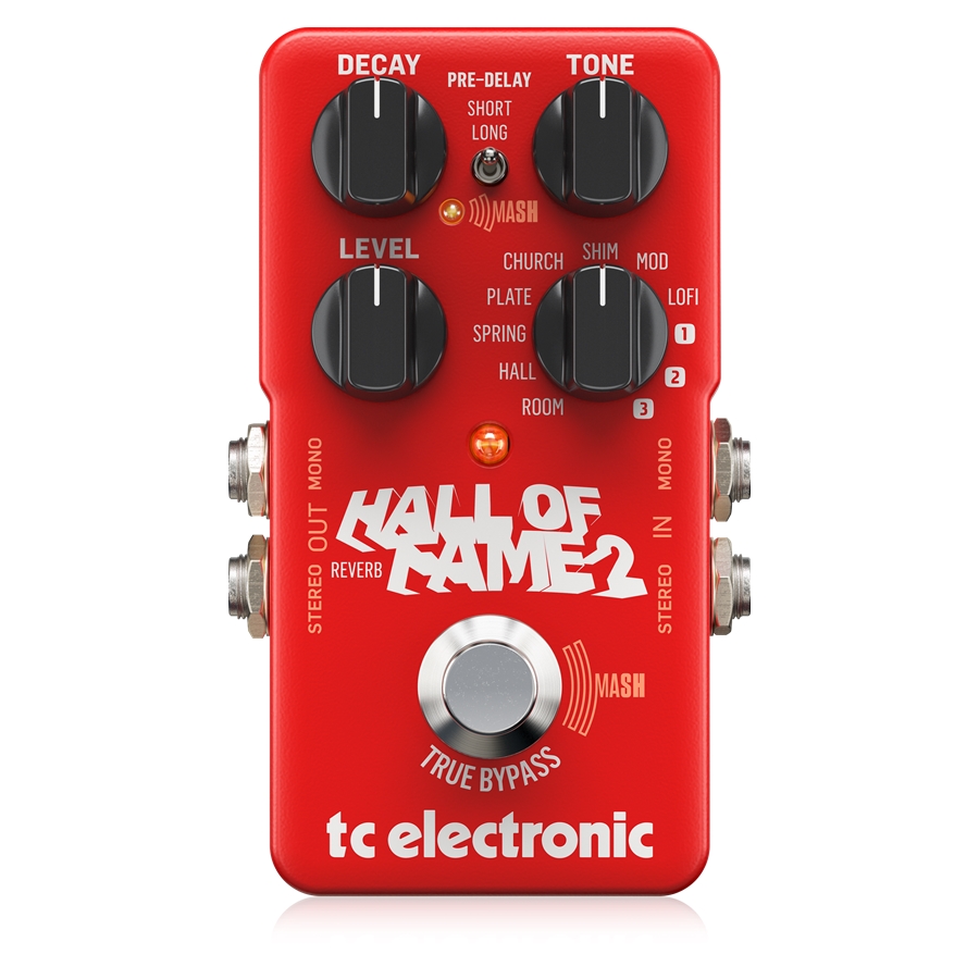 TC ELECTRONIC - Iconic Reverb Pedal with Groundbreaking MASH Footswitch and Shimmer Effect