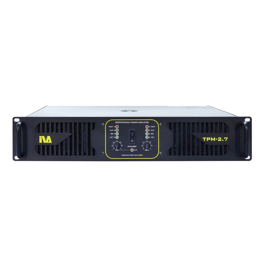 IVA - IVA TPM-2.7 2 X 700W 8 Ohm Power Amplifier (TPM2.7 / TPM 2.7)