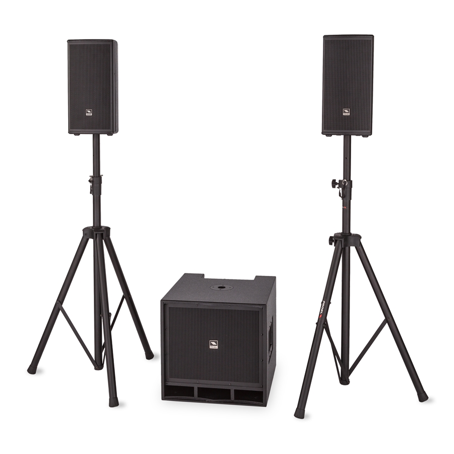 PROEL - 3-way SAT+ SUBactive loudspeaker system