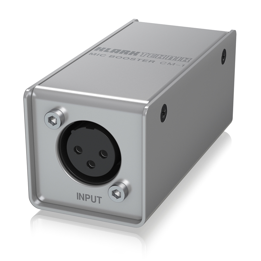KLARKTEKNIK - Dynamic Microphone Booster with High-Quality Preamp