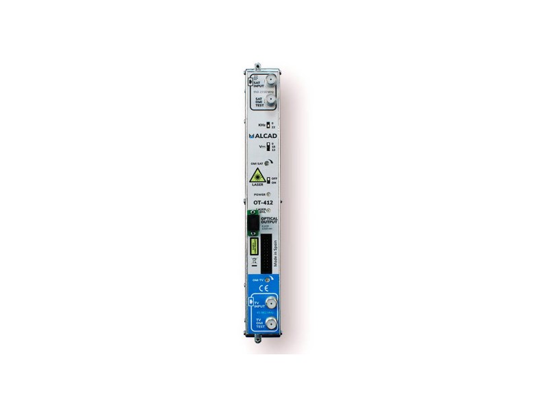 ALCAD - OPTICAL TRANSMITTER TV-SAT 4 MW LNB FEED