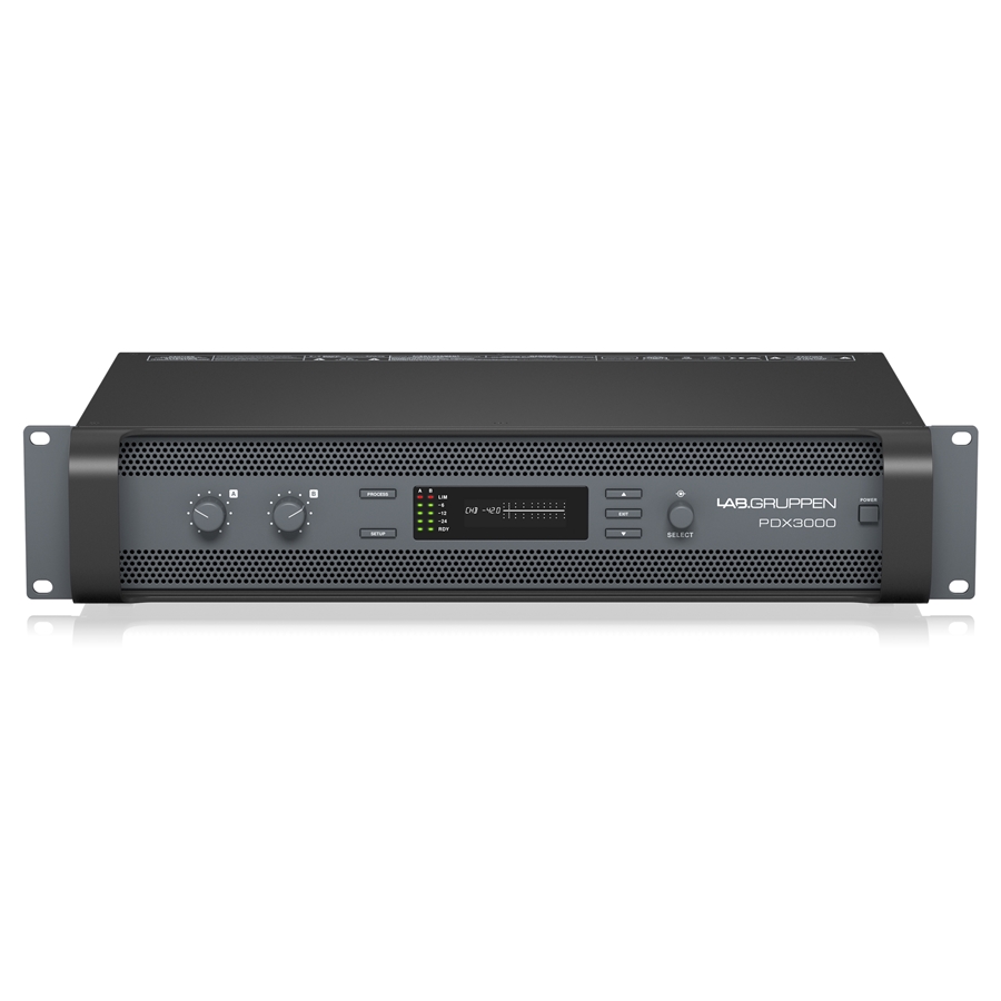 LAB.GRUPPEN - 3,000 Watt, Two Channel Amplifier with DSP Control