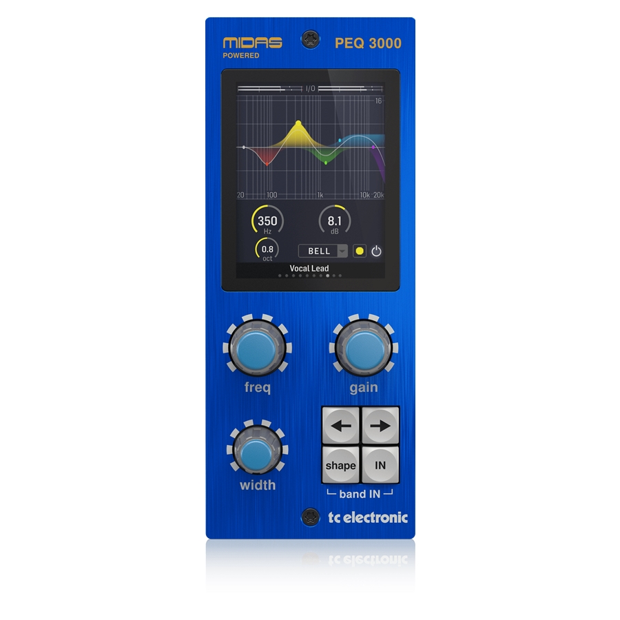 TC ELECTRONIC - Midas-Powered Parametric Channel EQ Plug-In with Optional Analog-Feel Desktop Interface