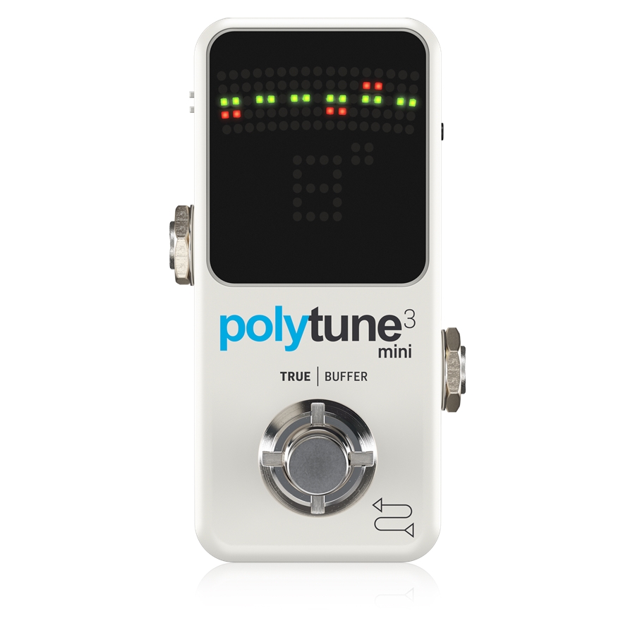 TC ELECTRONIC - Tiny Polyphonic Tuner with Multiple Tuning Modes and Built-In BONAFIDE BUFFER