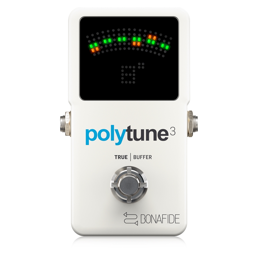 TC ELECTRONIC - Ultra-Compact Polyphonic Tuner with Multiple Tuning Modes and Built-In BONAFIDE BUFFER