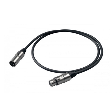 PROEL - New professional assembled balanced cable with PROEL XLR 3P male cable mount