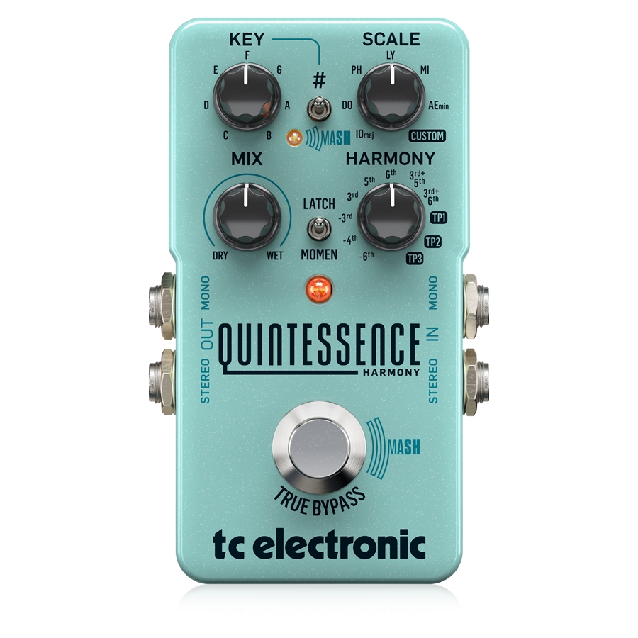 TC ELECTRONIC - Exceptional Dual-Voiced Intelligent Harmonizer with Groundbreaking MASH Footswitch