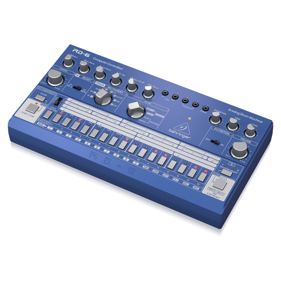 BEHRINGER - Classic Analog Drum Machine with 8 Drum Sounds, 16-Step Sequencer and Distortion Effect