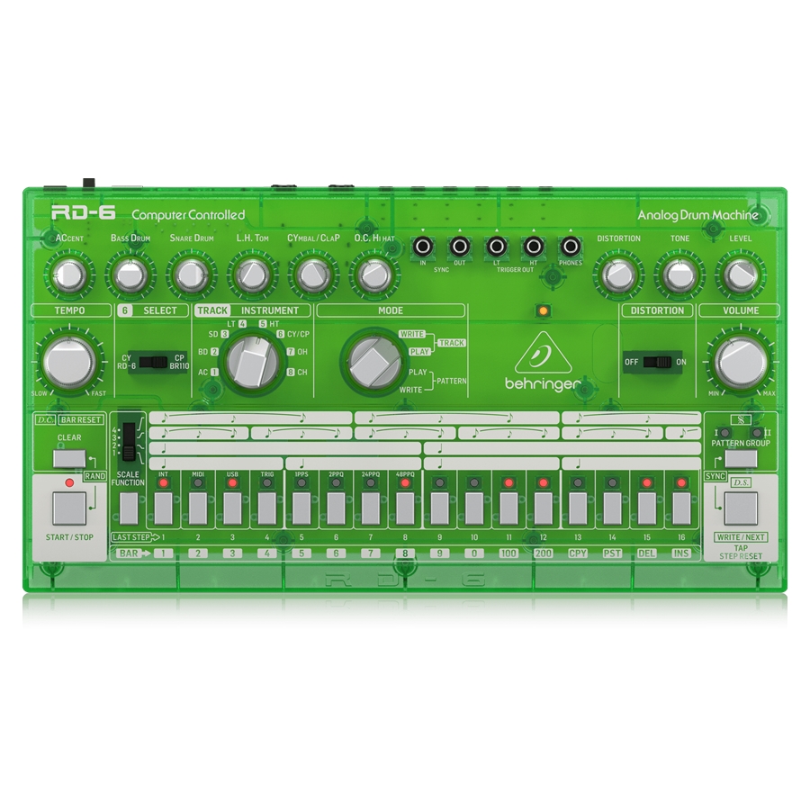 BEHRINGER - Classic Analog Drum Machine with 8 Drum Sounds, 16-Step Sequencer and Distortion Effect