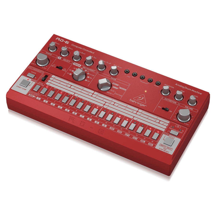 BEHRINGER - Classic Analog Drum Machine with 8 Drum Sounds, 16-Step Sequencer and Distortion Effect