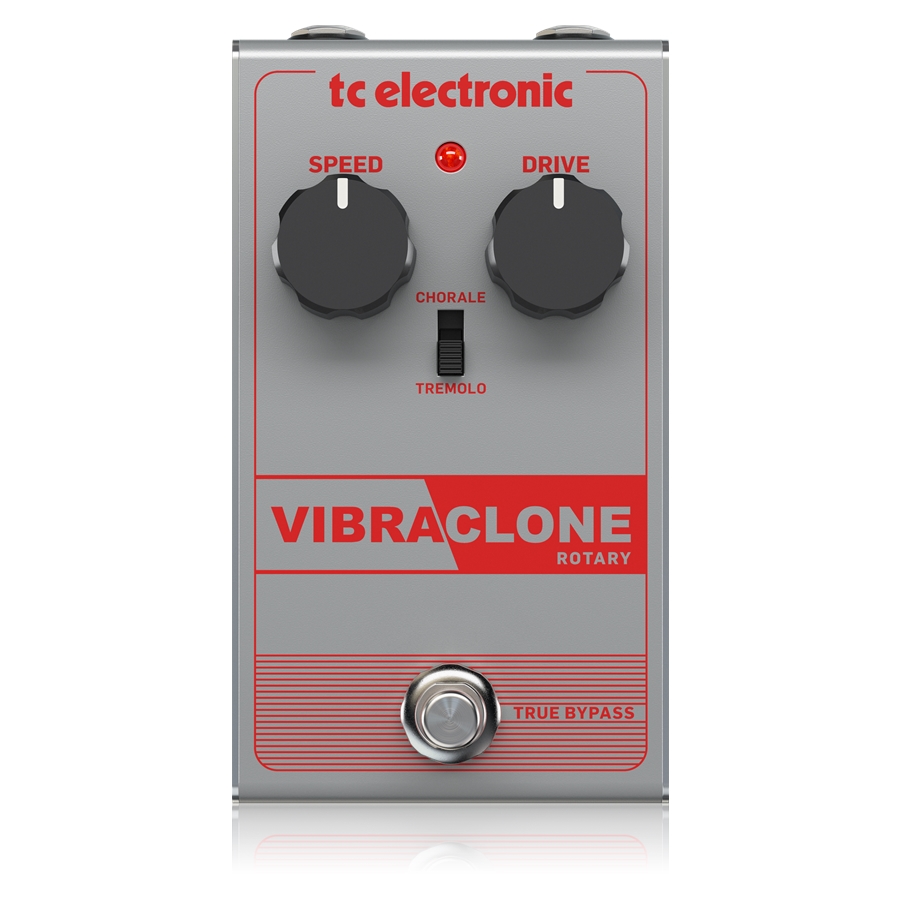 TC ELECTRONIC - Rotating Speaker Emulator with Simple 2-Knob Interface and Toggle Switch for Classic Rock Tones