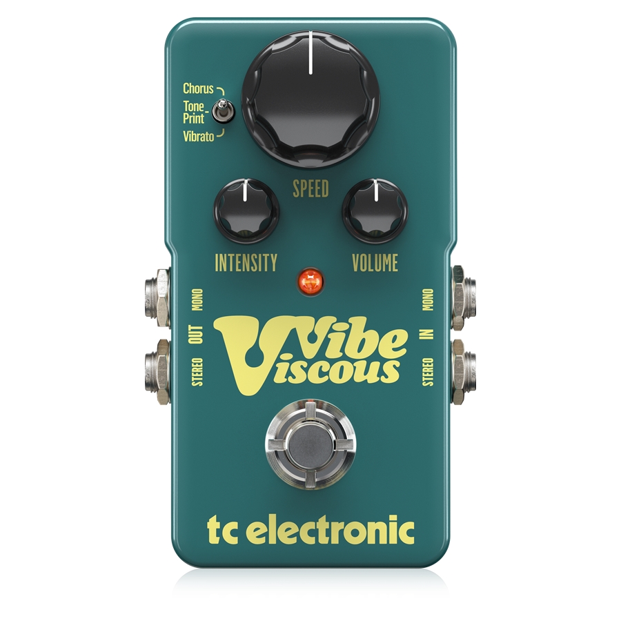 TC ELECTRONIC - Awesome Vibe Pedal for Recreating the Legendary "Shin-Ei Uni-Vibe" Sound with Built-In TonePrint Technology