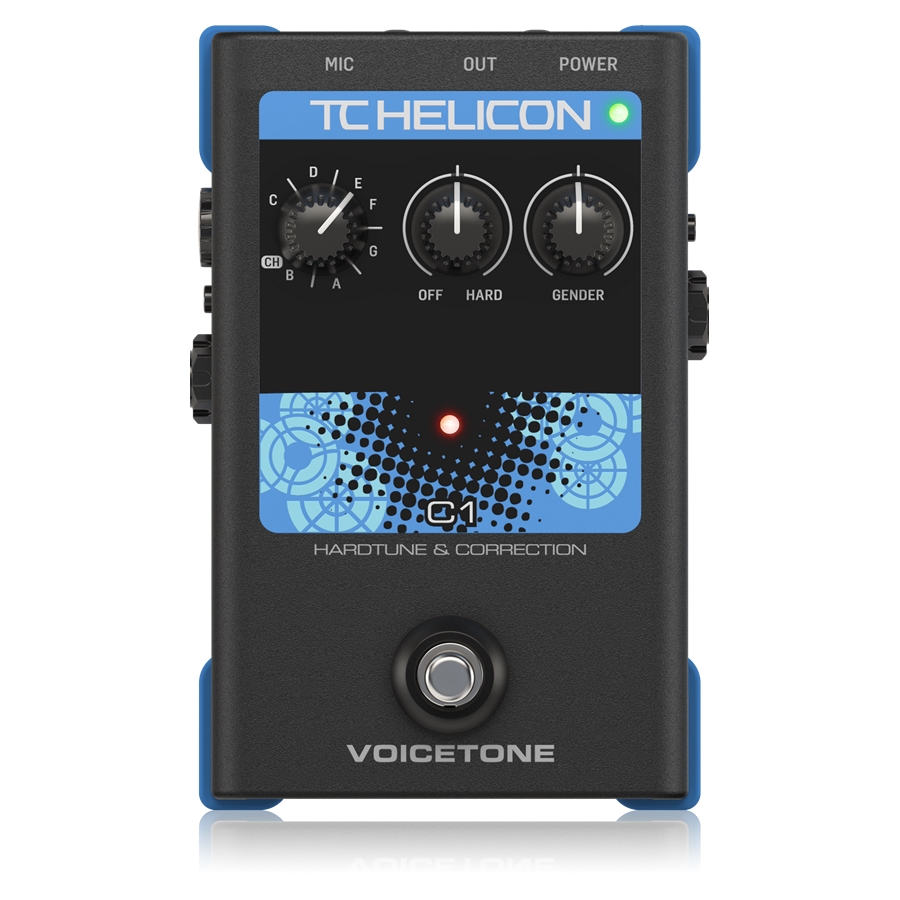TC HELICON - Simple 1-Button Stompbox for Flexible Pitch Correction