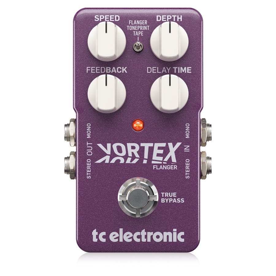 TC ELECTRONIC - Outstanding TonePrint-Enabled Flanger Pedal with 2 Built-In Flanger Modes, Deep Control and Stereo I/O