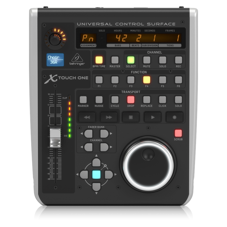BEHRINGER - Universal Control Surface with Touch-Sensitive Motor Fader and LCD Scribble Strip