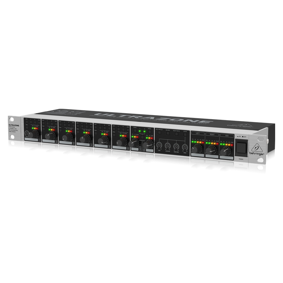BEHRINGER - Professional 8-Channel 3-Bus Mic/Line Zone Mixer with Remote Control and Link Ports