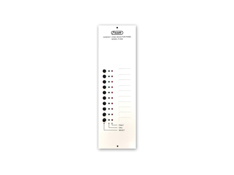 FICOM - Ficom Handset Zone Selector Panel