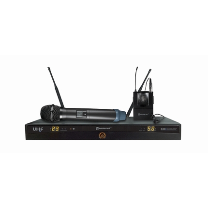 RELACART - ER-3300 UHF Dual-channel Wireless Microphone