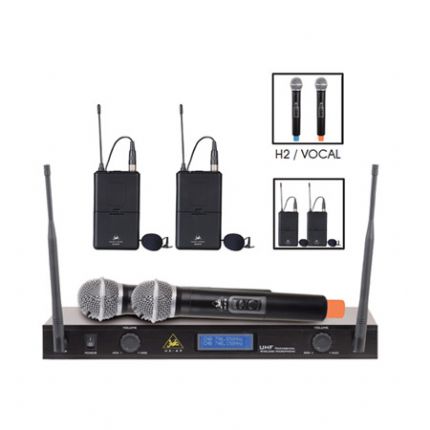 IVA - UX-4P Professional Karaoke Wireless Microphone