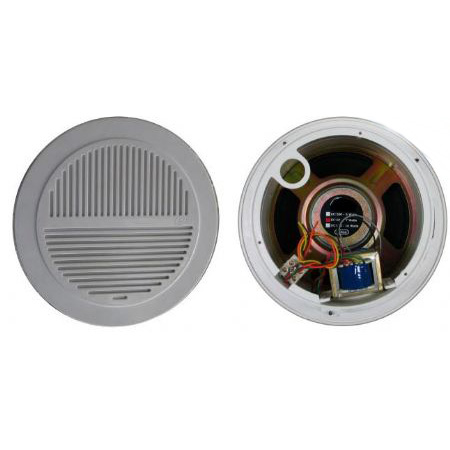 TECHAUDIO - 6W 6 1/2 inch ceiling speaker